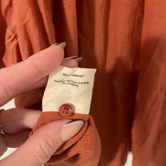 Doen June Blouse in Tierra - Picture 5 of 6